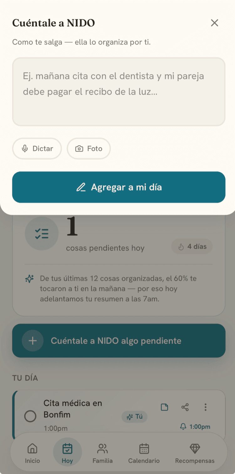 Cuéntale a NIDO